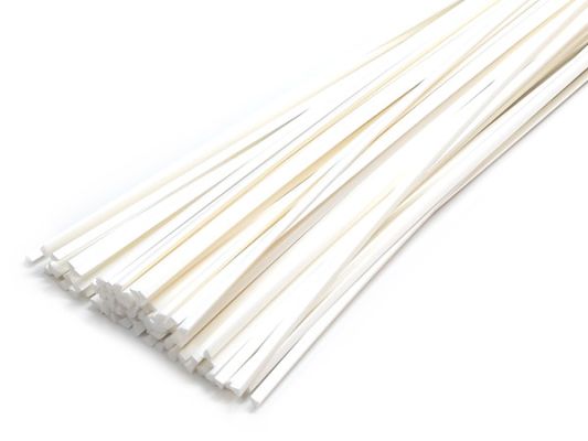 Plastique baguettes de soudure ABS 6mm Triangulaire Blanc 1kg Barres